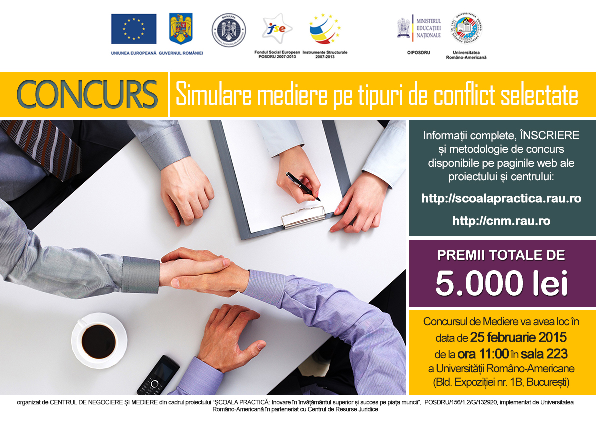 afis-mediere orizontal